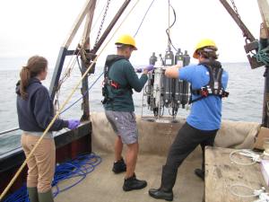 Rosette water sampling